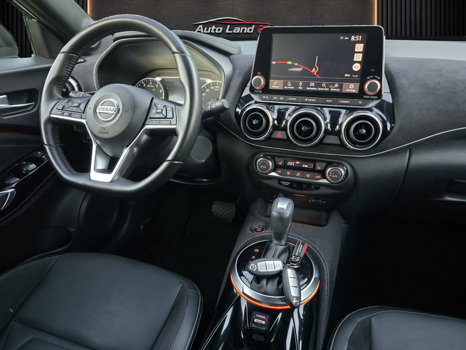 Nissan Juke N-DESIGN* 117кс* 360 CAMERA* DISTRONIC* 60000км, снимка 14 - Автомобили и джипове - 55658808
