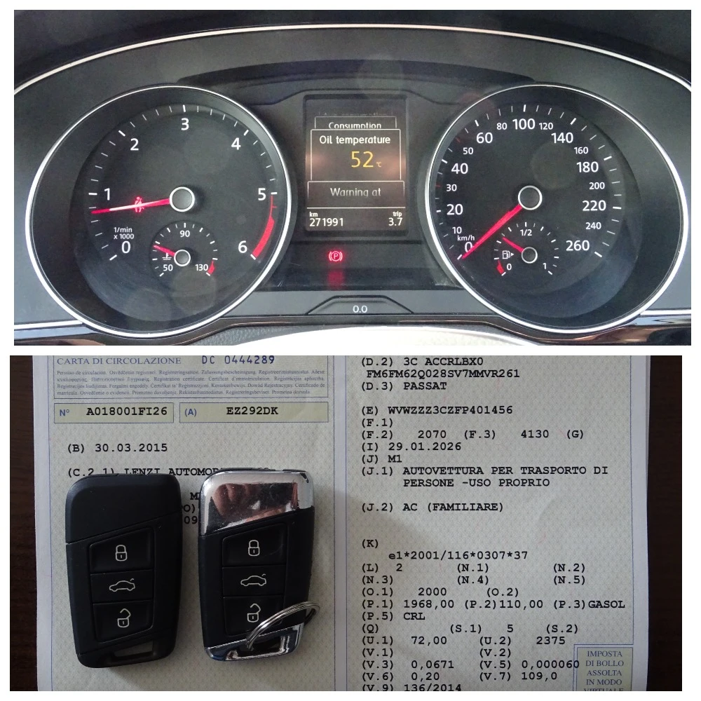 VW Passat 2.0TDI ComfortLine, снимка 16 - Автомобили и джипове - 53902427