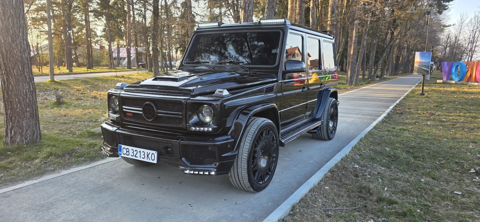 Mercedes-Benz G 500 5.0 306 BRABUS 700 OPTIC, снимка 2 - Автомобили и джипове - 53750610