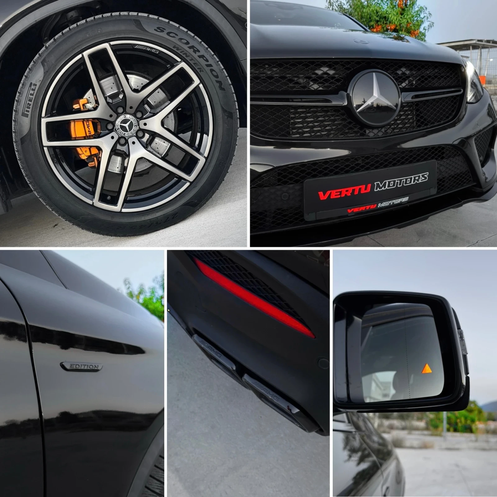 Mercedes-Benz GLE 350 6.3 AMG/ 9G/ NIGHT EDITION/ 3xTV/ CARBON/ 4MATIC/, снимка 10 - Автомобили и джипове - 55772078