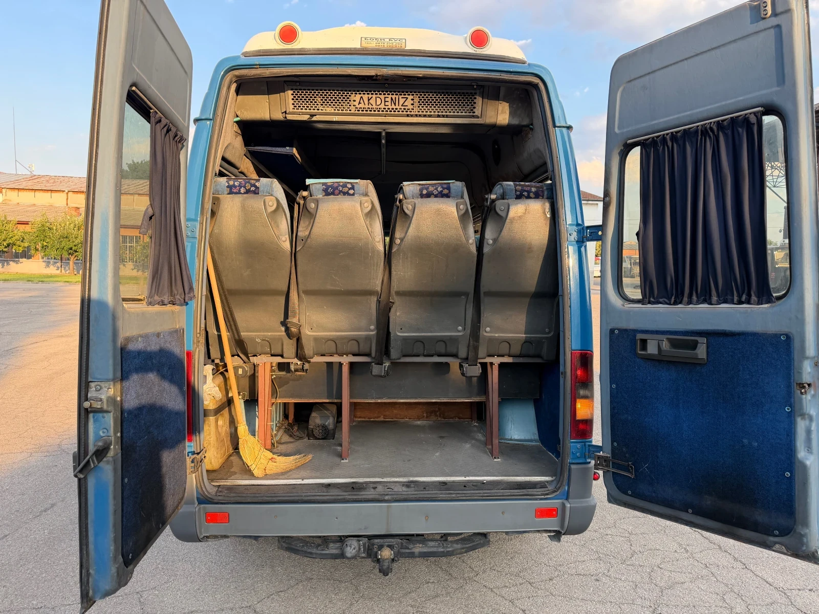 Mercedes-Benz Sprinter 313 3.5тона-ВИНЕТКА/АВТОМ. ВРАТА, КЛИМА+ С.ПЕЧКА, снимка 10 - Бусове и автобуси - 55840563