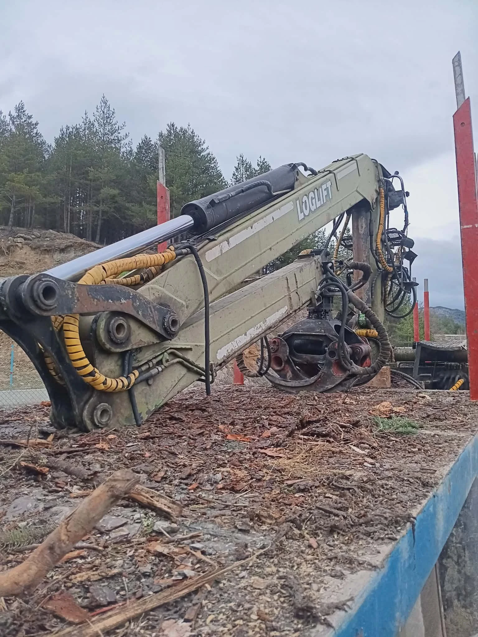 Man 41.464 Кран Логлифт, снимка 3 - Камиони - 54060111