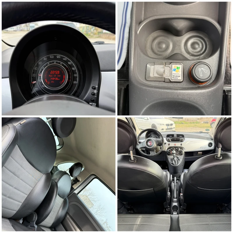 Fiat 500 1.4i 16V, снимка 13 - Автомобили и джипове - 49509551