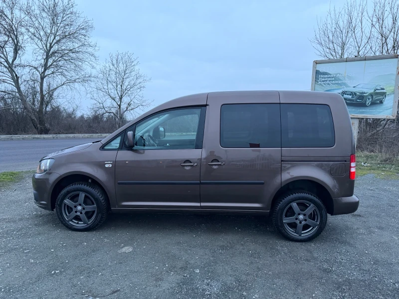 VW Caddy 2.0TDI - 140 к.с / 4Х4 / ЕВРО5, снимка 8 - Автомобили и джипове - 53386402