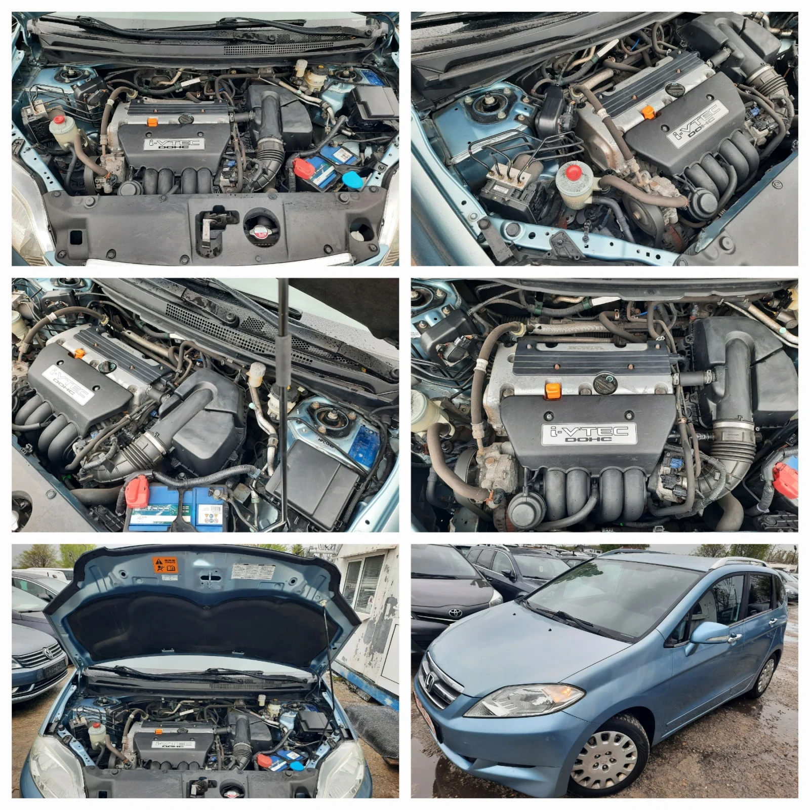 Honda Fr-v 2.0i 150  hp НОВ, снимка 17 - Автомобили и джипове - 54370161