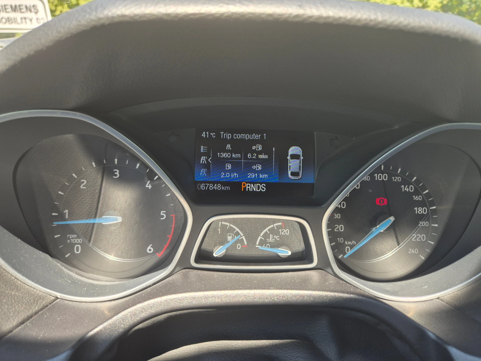 Ford Focus 2.0 TDCI 150кс AUTOMATIC | 67 000 км, снимка 7 - Автомобили и джипове - 55753769