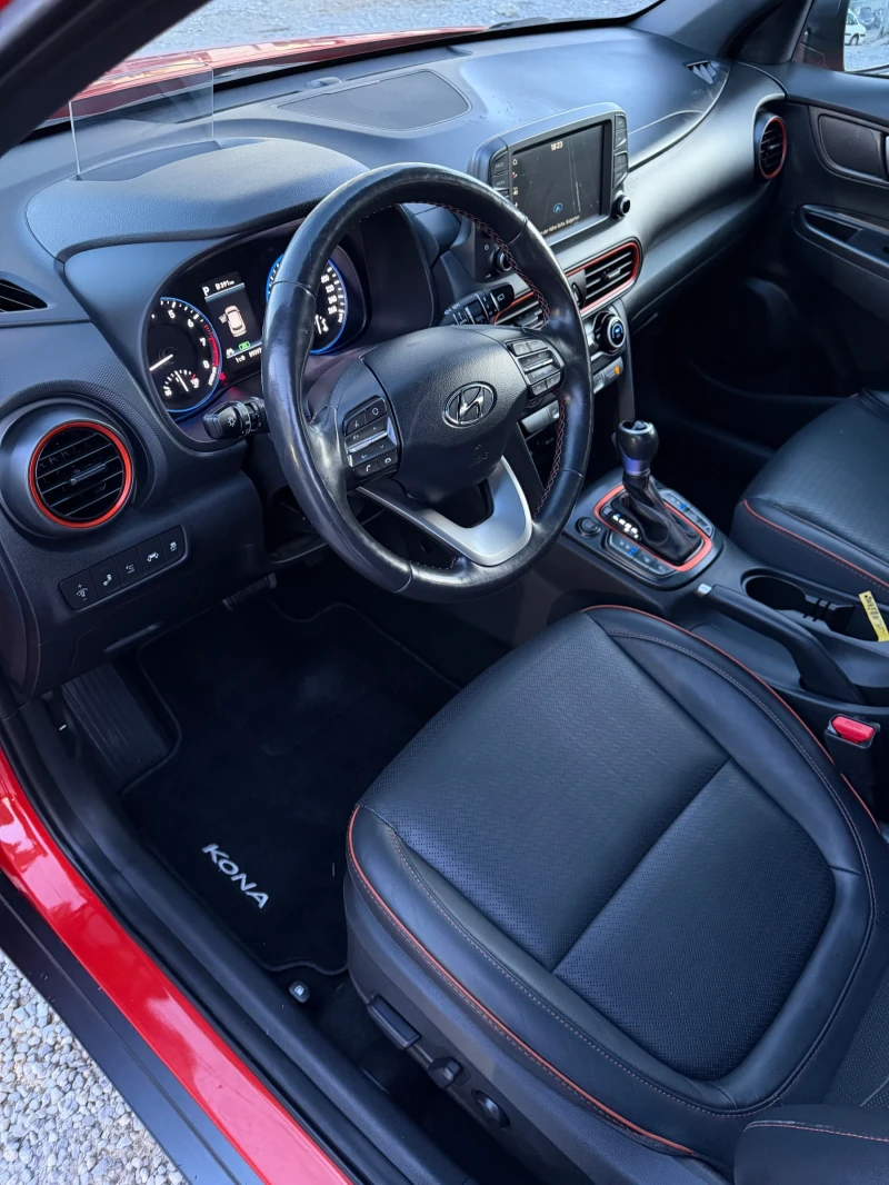 Hyundai Kona ШВЕЙЦАРИЯ 4x4 Навигация Обдухване Head Up, снимка 9 - Автомобили и джипове - 53173717