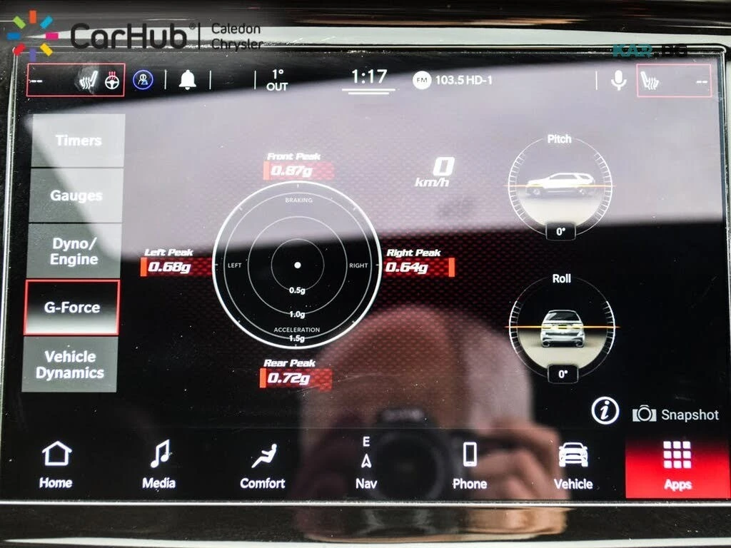 Dodge Durango R/T* AWD* ПАНОРАМА* BLINDSPOT* , снимка 14 - Автомобили и джипове - 56738034