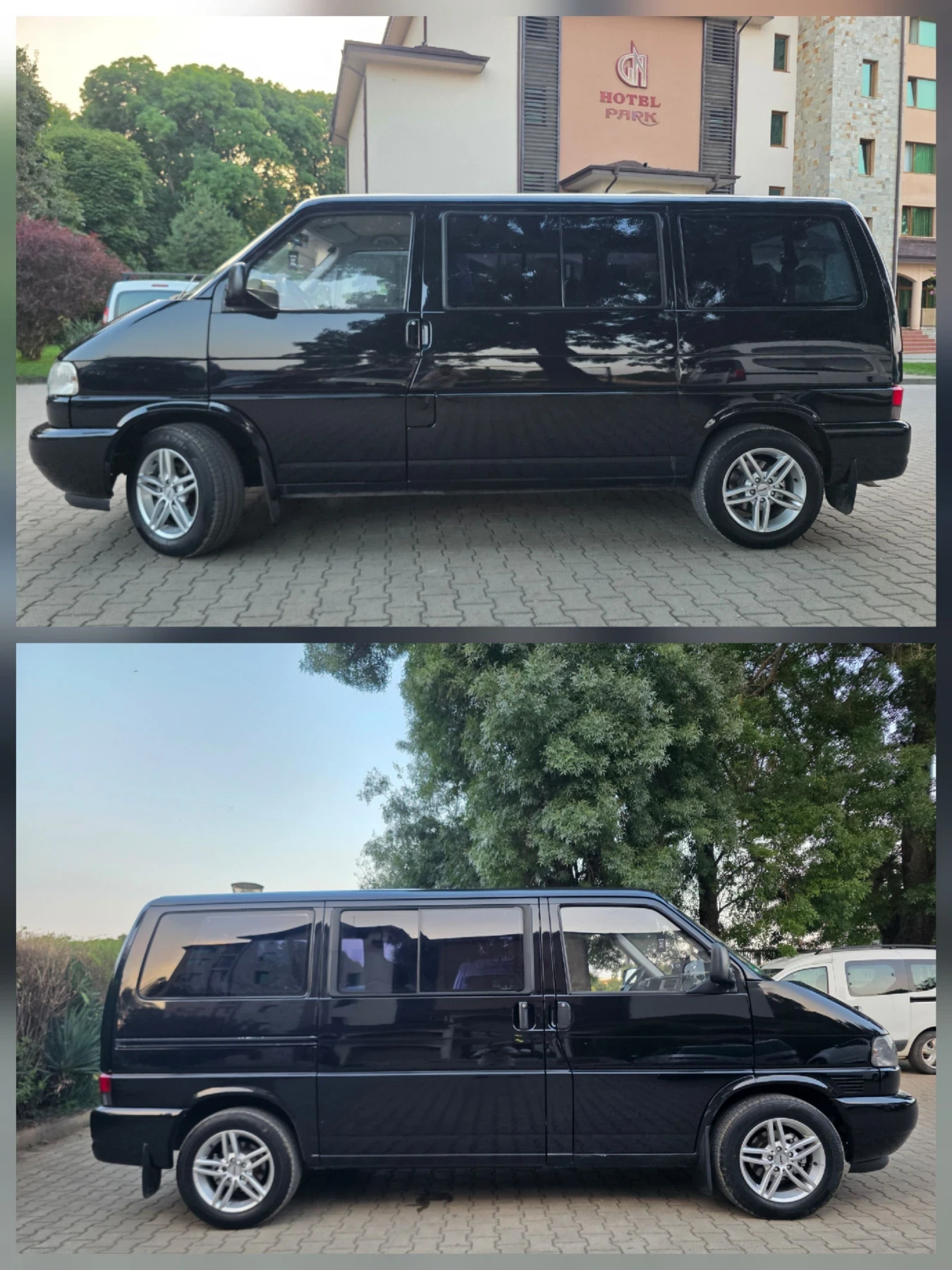 VW Caravelle 2.5 TDI 102ps.двузонов.климатроник, снимка 8 - Бусове и автобуси - 55713640