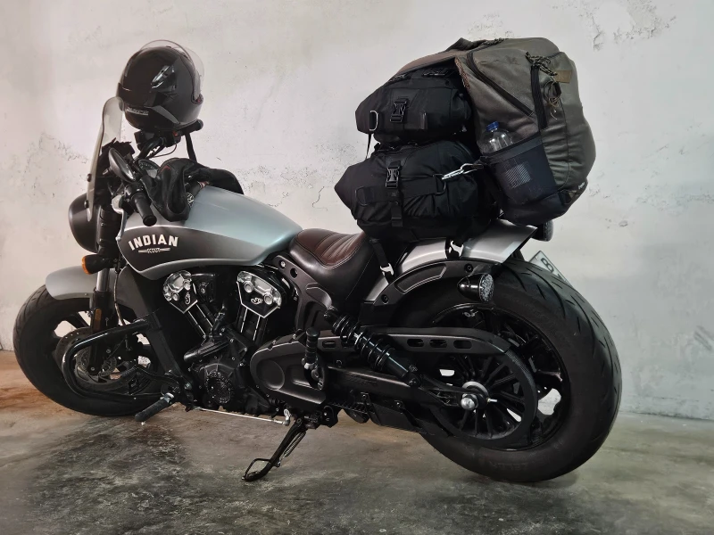 Indian Scout Bobber (ABS) Уникален, снимка 14 - Мотоциклети и мототехника - 51643533