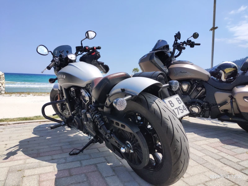Indian Scout Bobber (ABS) Уникален, снимка 5 - Мотоциклети и мототехника - 51643533