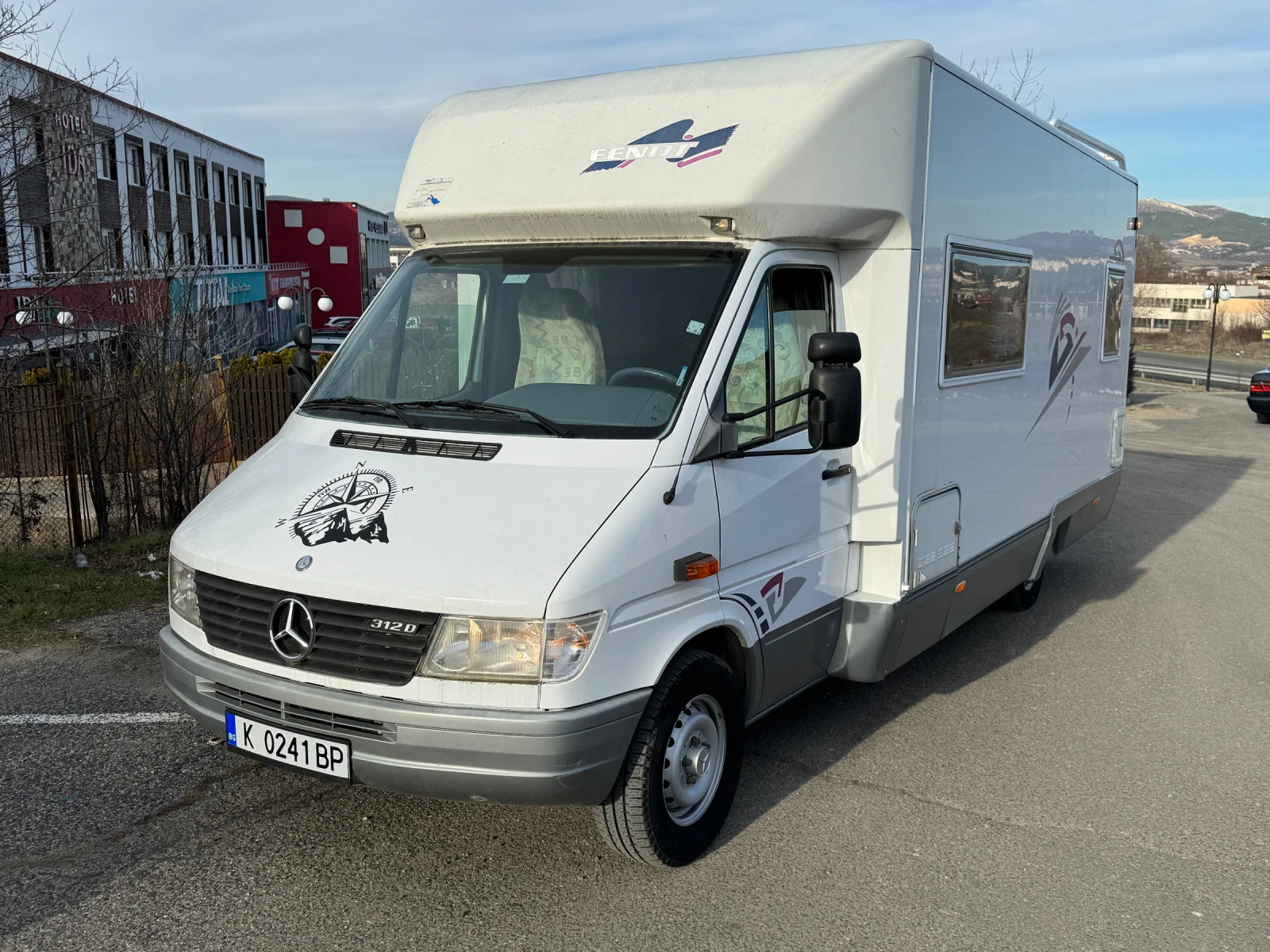 Кемпер Mercedes-Benz Fendt 312 Automatic, снимка 1