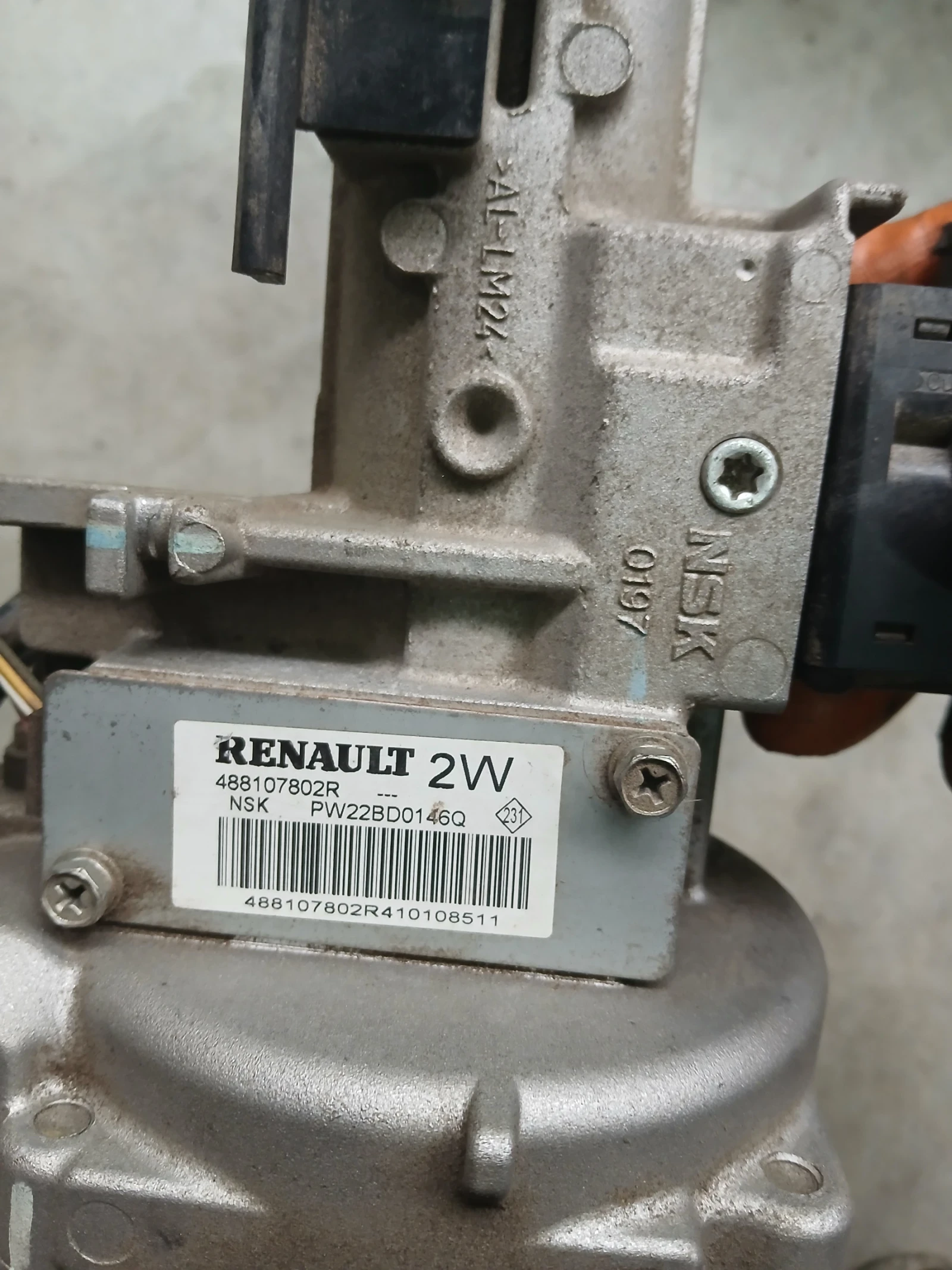 488107802R рейка електроусилвател Renault Megane 2010г , снимка 4 - Части - 56733708