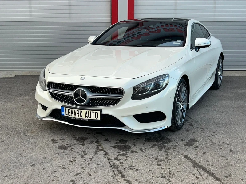Mercedes-Benz S 500 COUPE AMG 4MATIC SWAROVSKI PANORAMA BURMESTER KEY, снимка 4 - Автомобили и джипове - 52276017