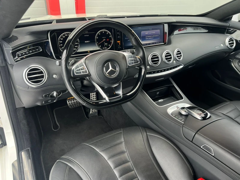 Mercedes-Benz S 500 COUPE AMG 4MATIC SWAROVSKI PANORAMA BURMESTER KEY, снимка 12 - Автомобили и джипове - 52276017