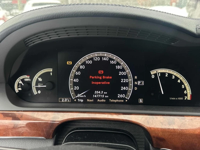 Mercedes-Benz S 550 * 5.5L * CARFAX * ЦЕНА ДО БГ, снимка 8 - Автомобили и джипове - 53026255