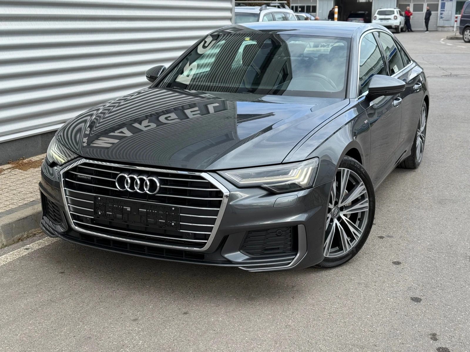 Audi A6 50TDI+ Matrix+ Bang&Olufsen+ Камера+ 2xS-line+ Под, снимка 1