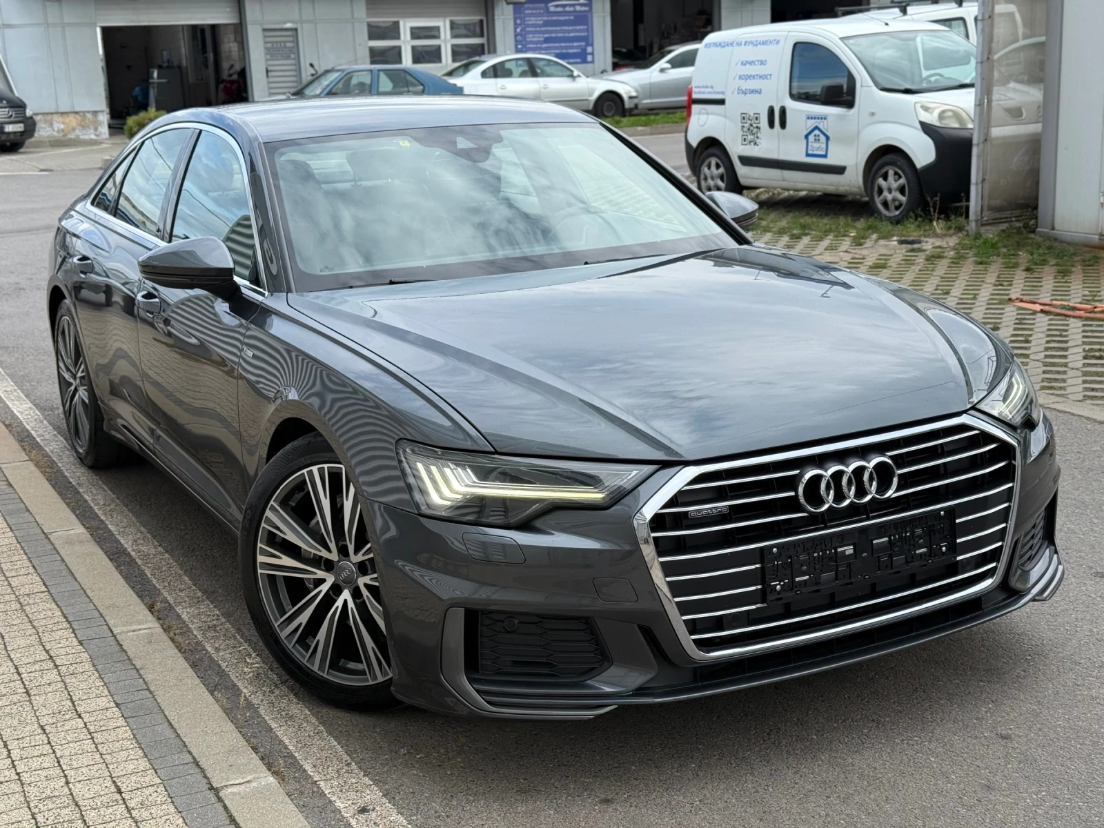 Audi A6 50TDI+ Matrix+ Bang&Olufsen+ + 2xS-line+  | Mobile.bg   6
