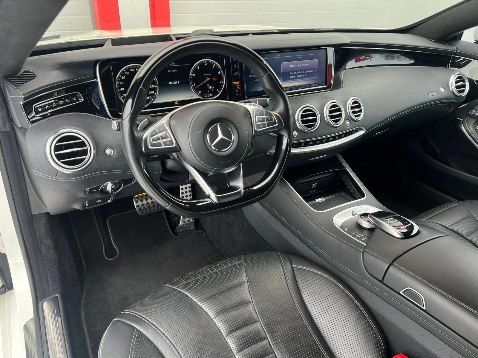 Mercedes-Benz S 500 COUPE AMG 4MATIC SWAROVSKI PANORAMA BURMESTER KEY | Mobile.bg   12