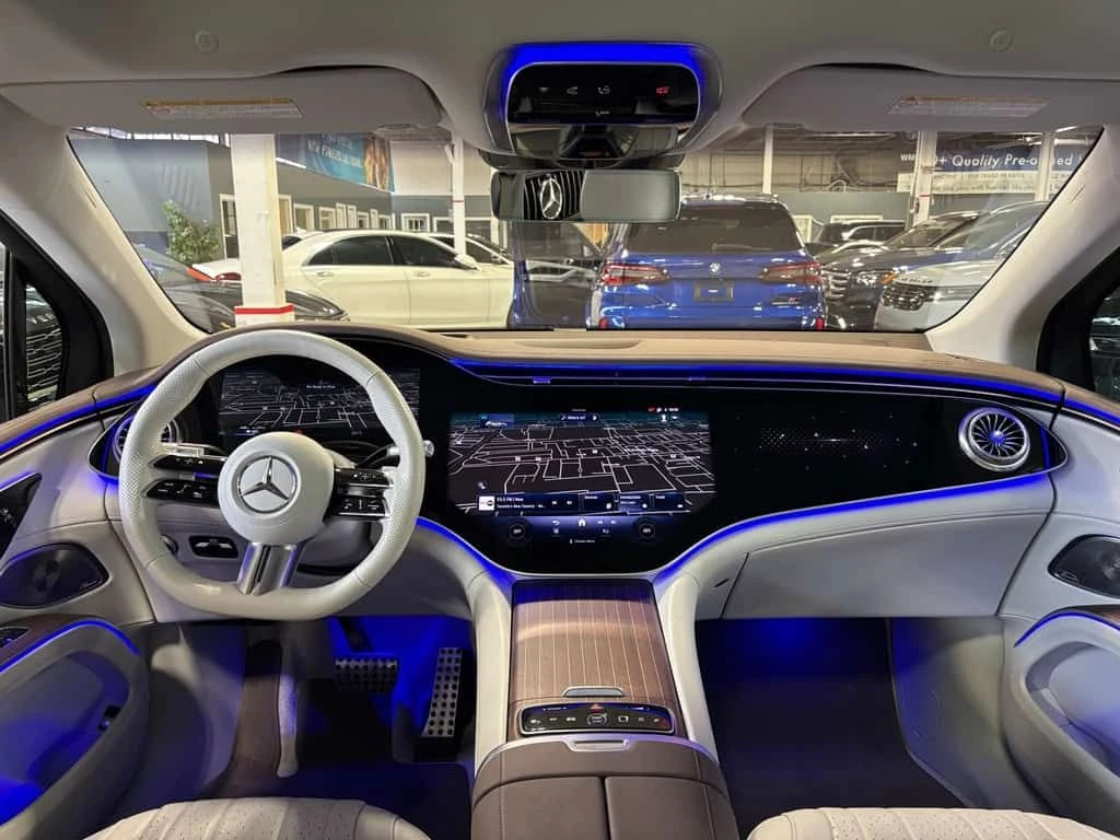 Mercedes-Benz EQS EQS580| 4MATIC| AMGPKG| NAV| HEADSUP| 3DCAM| BURME, снимка 15 - Автомобили и джипове - 53785249