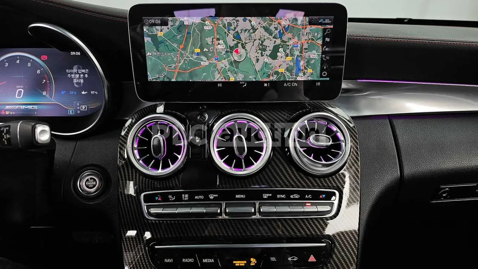 Mercedes-Benz C 43 AMG | BURMASTER| PANO| HEADUP| ВКЛ.ТЕХНОТЕСТ, снимка 10 - Автомобили и джипове - 54621473