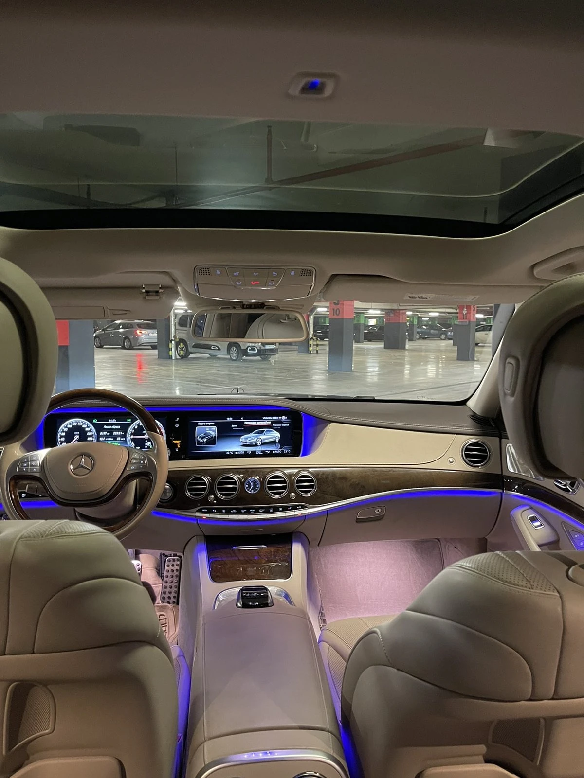 Mercedes-Benz S 550 БАТЕРИЯ/ДИСТРОНИК/МАСАЖ/НАПА/ПАНОРАМА/360 КАМЕРА, снимка 4 - Автомобили и джипове - 55463037