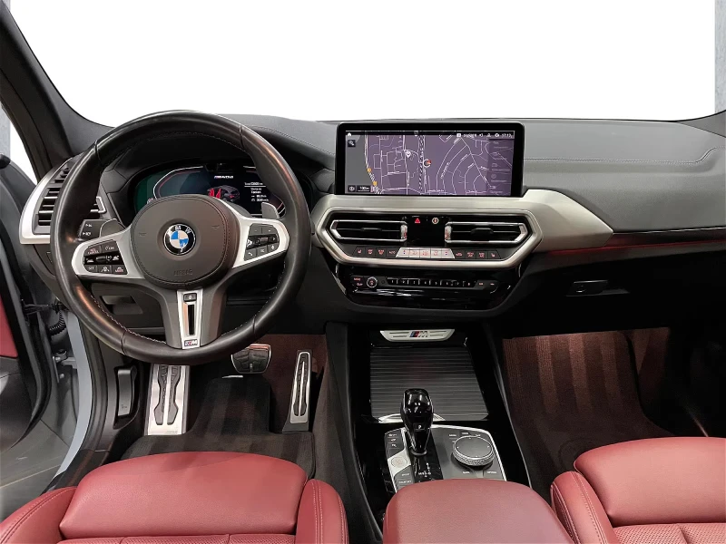 BMW X3 M40d/HEAD-UP/360CAM/PANO/LASER/ALU 21&#34;/210D, снимка 9 - Автомобили и джипове - 52624729