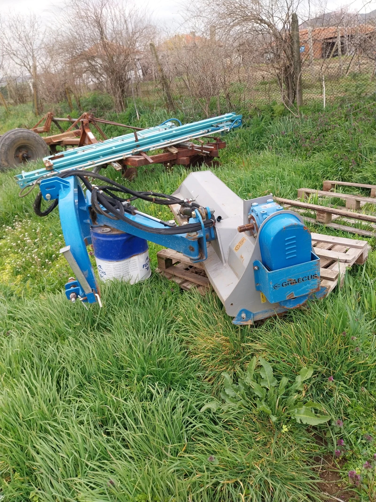 Мулчер Друга марка GRAECUS, снимка 2 - Селскостопанска техника - 53906699