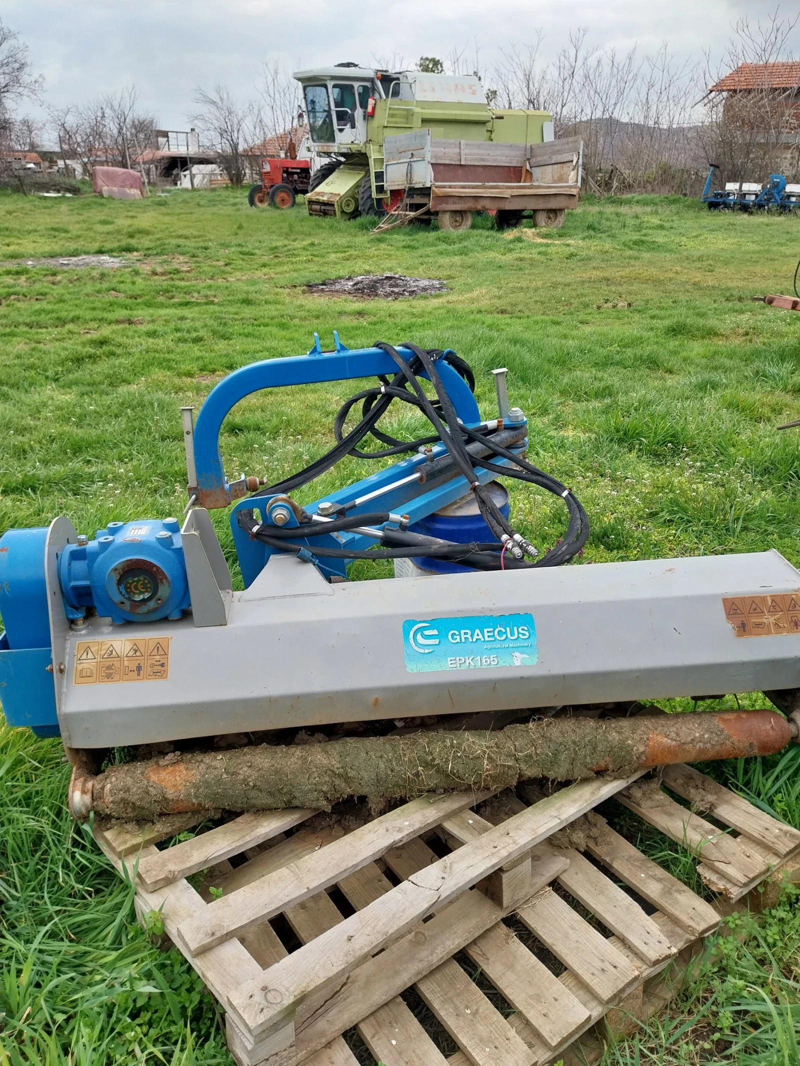 Мулчер Друга марка GRAECUS, снимка 5 - Селскостопанска техника - 53906699