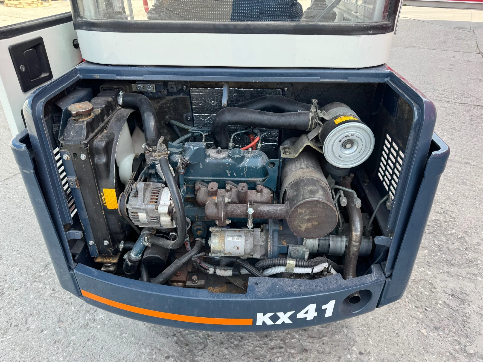 Багер Kubota KX41, снимка 4 - Индустриална техника - 54233941