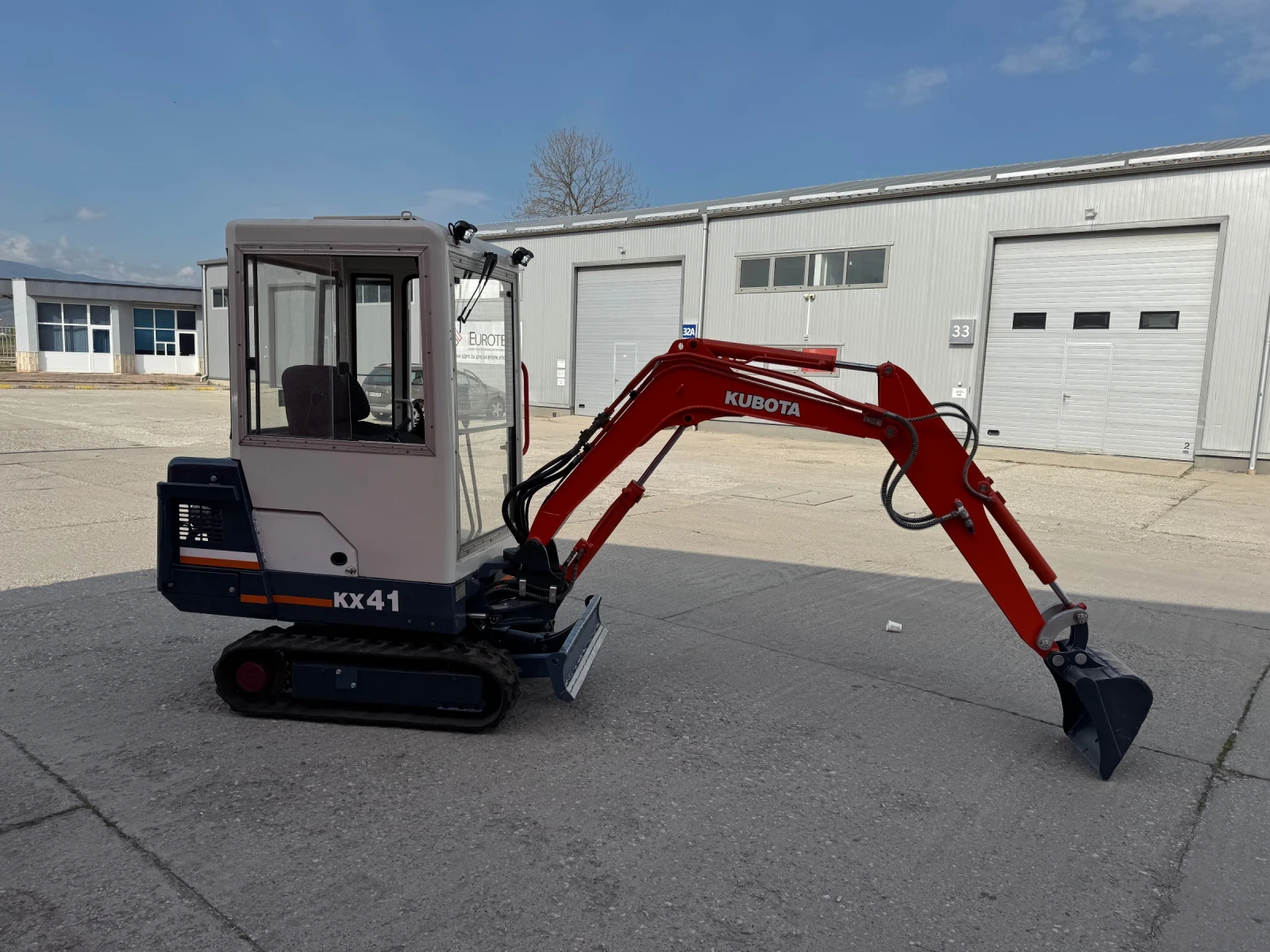 Багер Kubota KX41, снимка 3 - Индустриална техника - 54233941