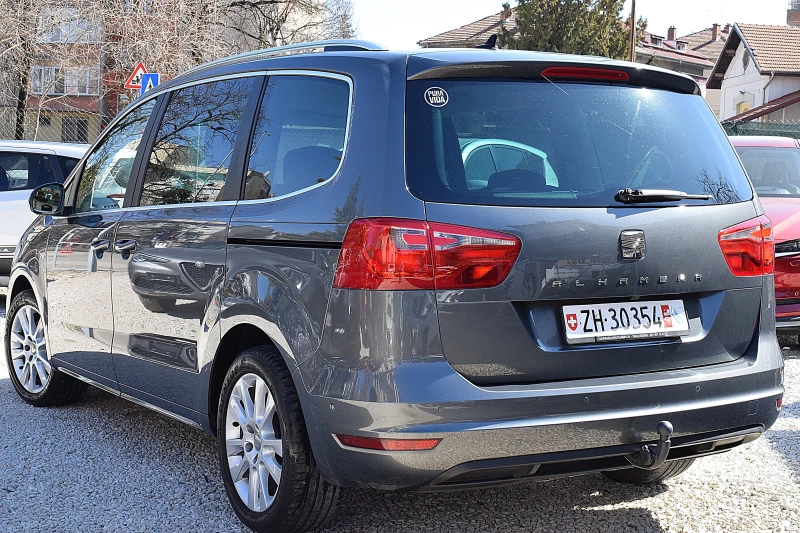 Seat Alhambra 1.4ШВЕЙЦАРИЯ/LUX/САМОПАРКИРАНЕ/НАВИ/БЛУТУТ/ТЕМПОМА, снимка 5 - Автомобили и джипове - 49425489