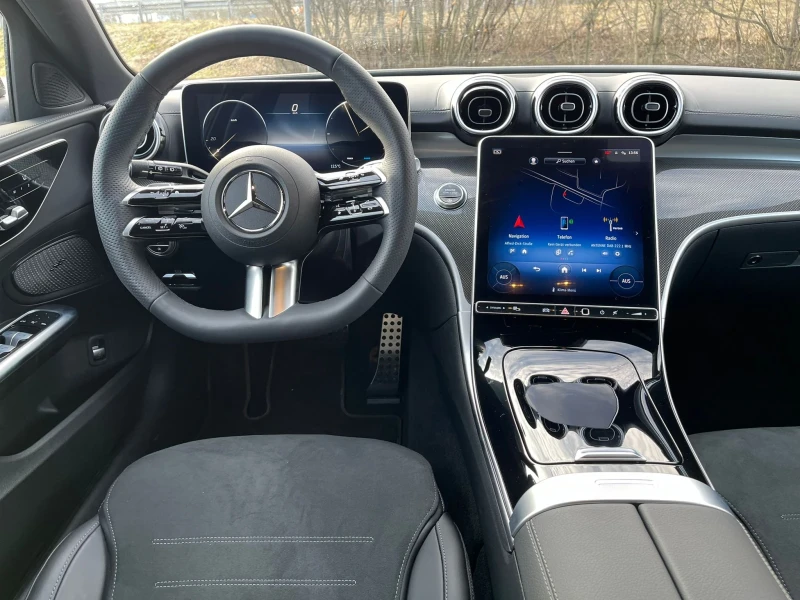 Mercedes-Benz C 300 AMG/Digital/Distronic/Night Pack/360/Гаранция, снимка 8 - Автомобили и джипове - 49714478