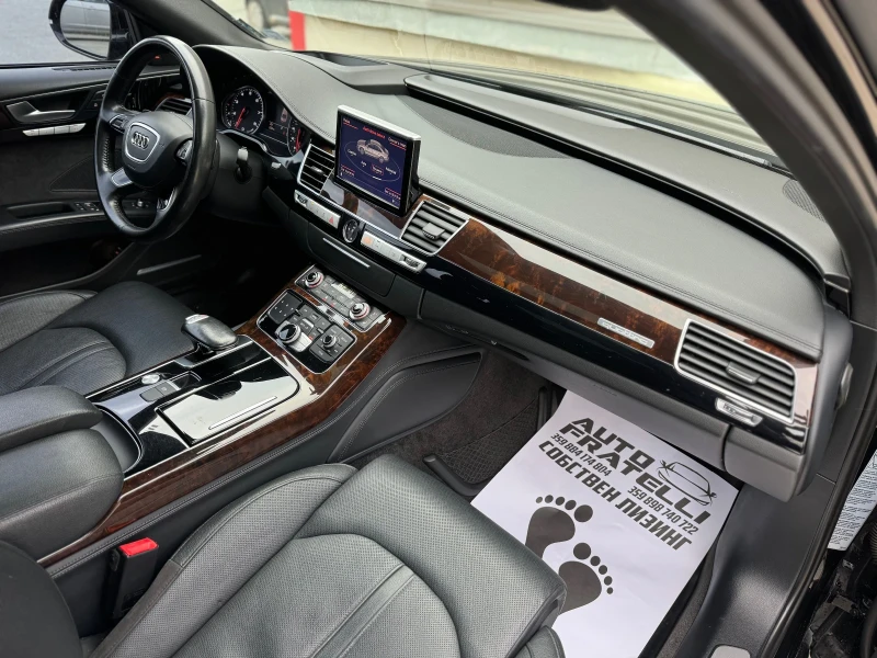 Audi A8 3.0L * ЛИЗИНГ* БАРТЕР* S LINE* MATRIX* FULL MAX* , снимка 9 - Автомобили и джипове - 50511346