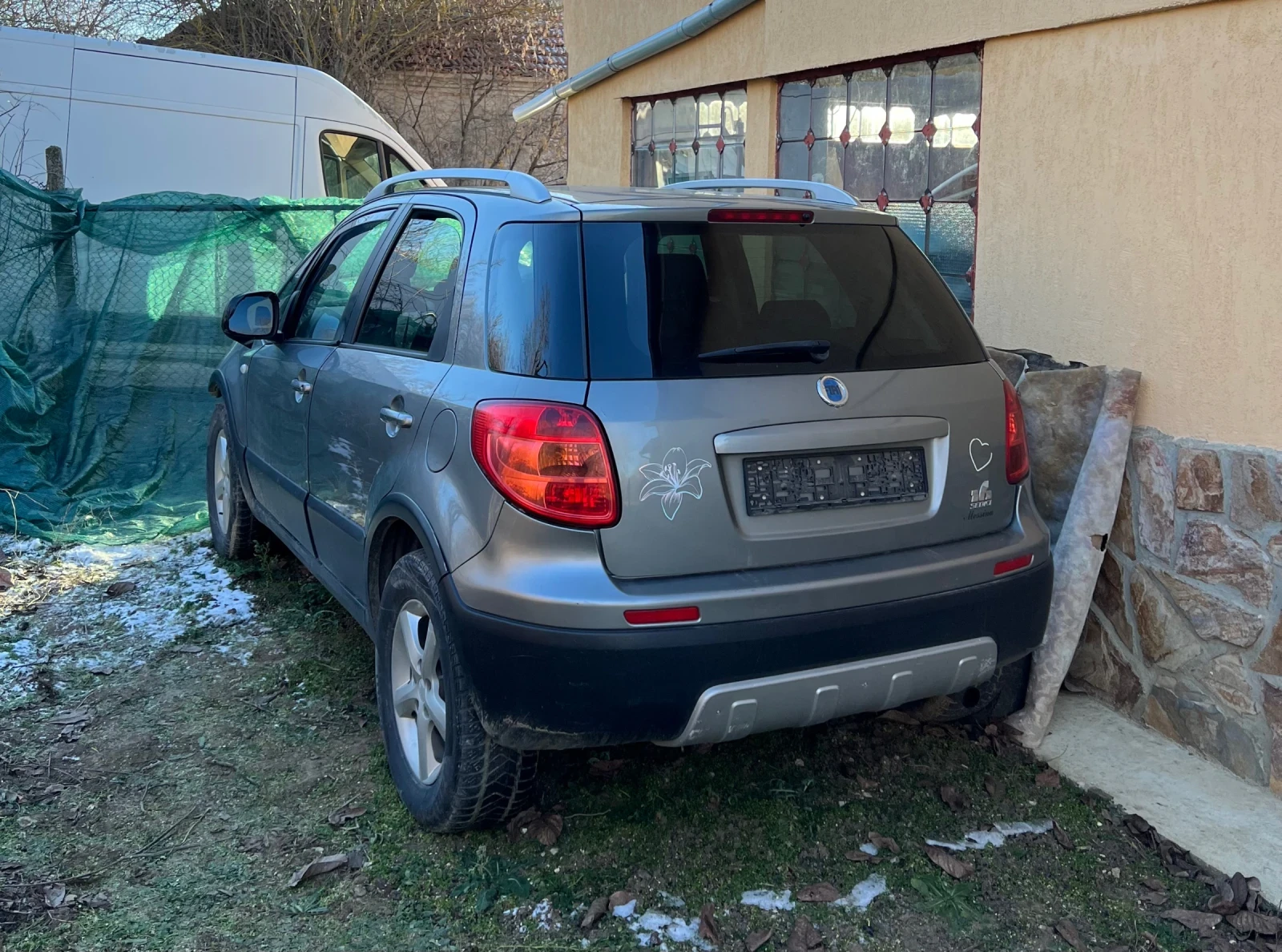 Fiat Sedici 1.9 JTD  120 ps  4х4 на части