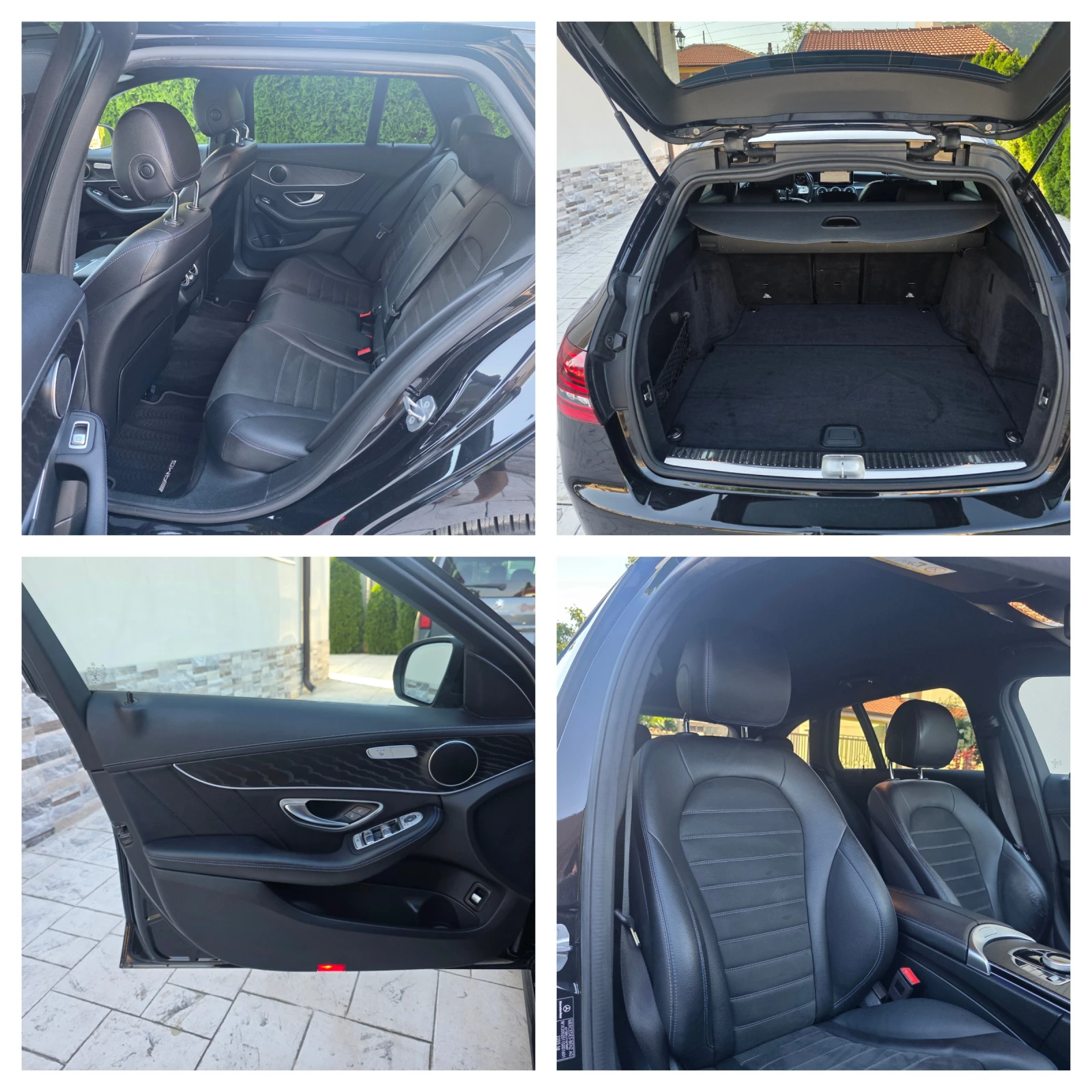 Mercedes-Benz C 200 2.0 CDI AMG NIGHT EDITON, снимка 16 - Автомобили и джипове - 55002271