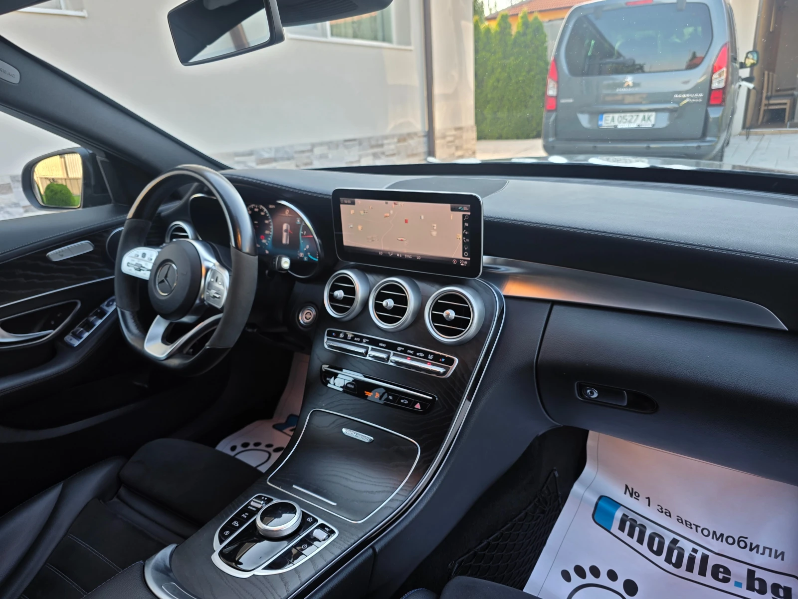 Mercedes-Benz C 200 2.0 CDI AMG NIGHT EDITON, снимка 14 - Автомобили и джипове - 55002271
