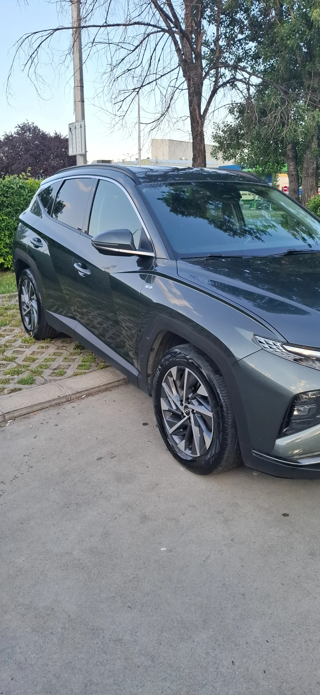 Hyundai Tucson 4х4 Mild-HYBRID1.6T-GDi, 48V/7-DCT, снимка 5 - Автомобили и джипове - 54858386