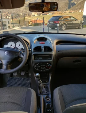 Peugeot 206 1.4 75кс Facelift Клима Уникат, снимка 14