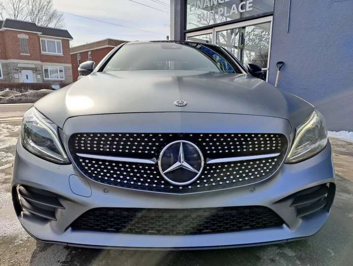 Mercedes-Benz C 300 C300 COUPE 4MATIC MATTE GREY AMG PACK, снимка 7 - Автомобили и джипове - 54620070