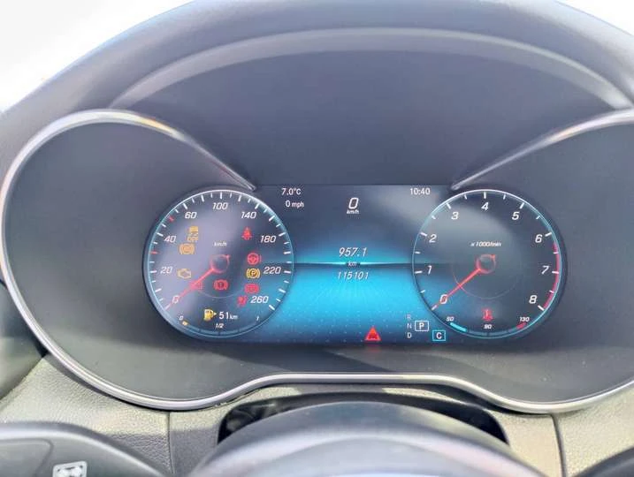 Mercedes-Benz C 300 C300 COUPE 4MATIC MATTE GREY AMG PACK, снимка 12 - Автомобили и джипове - 54620070