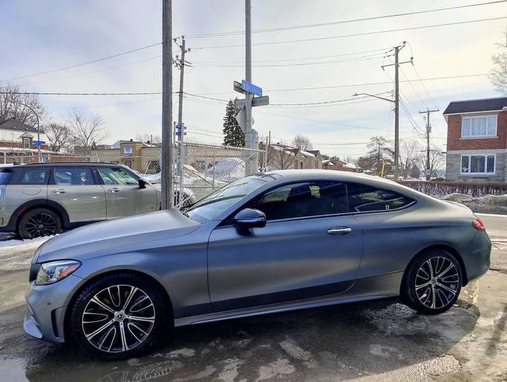 Mercedes-Benz C 300 C300 COUPE 4MATIC MATTE GREY AMG PACK, снимка 5 - Автомобили и джипове - 54620070
