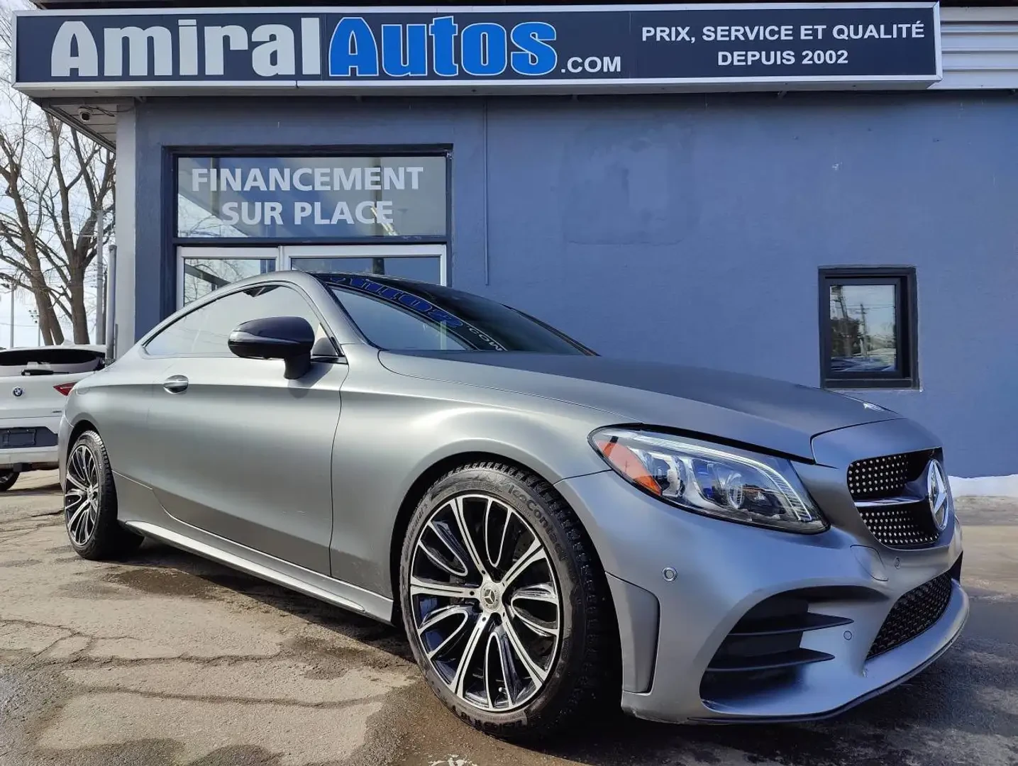 Mercedes-Benz C 300 C300 COUPE 4MATIC MATTE GREY AMG PACK, снимка 13 - Автомобили и джипове - 54620070