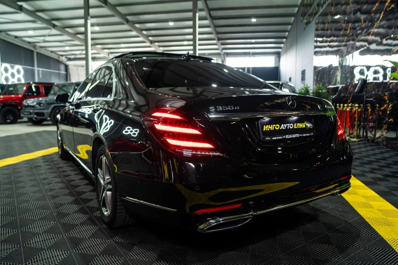 Mercedes-Benz S 350 D LONG 4MATIC AMG LINE LED BURM ПАНО ЛИЗИНГ 100%, снимка 6 - Автомобили и джипове - 55232499