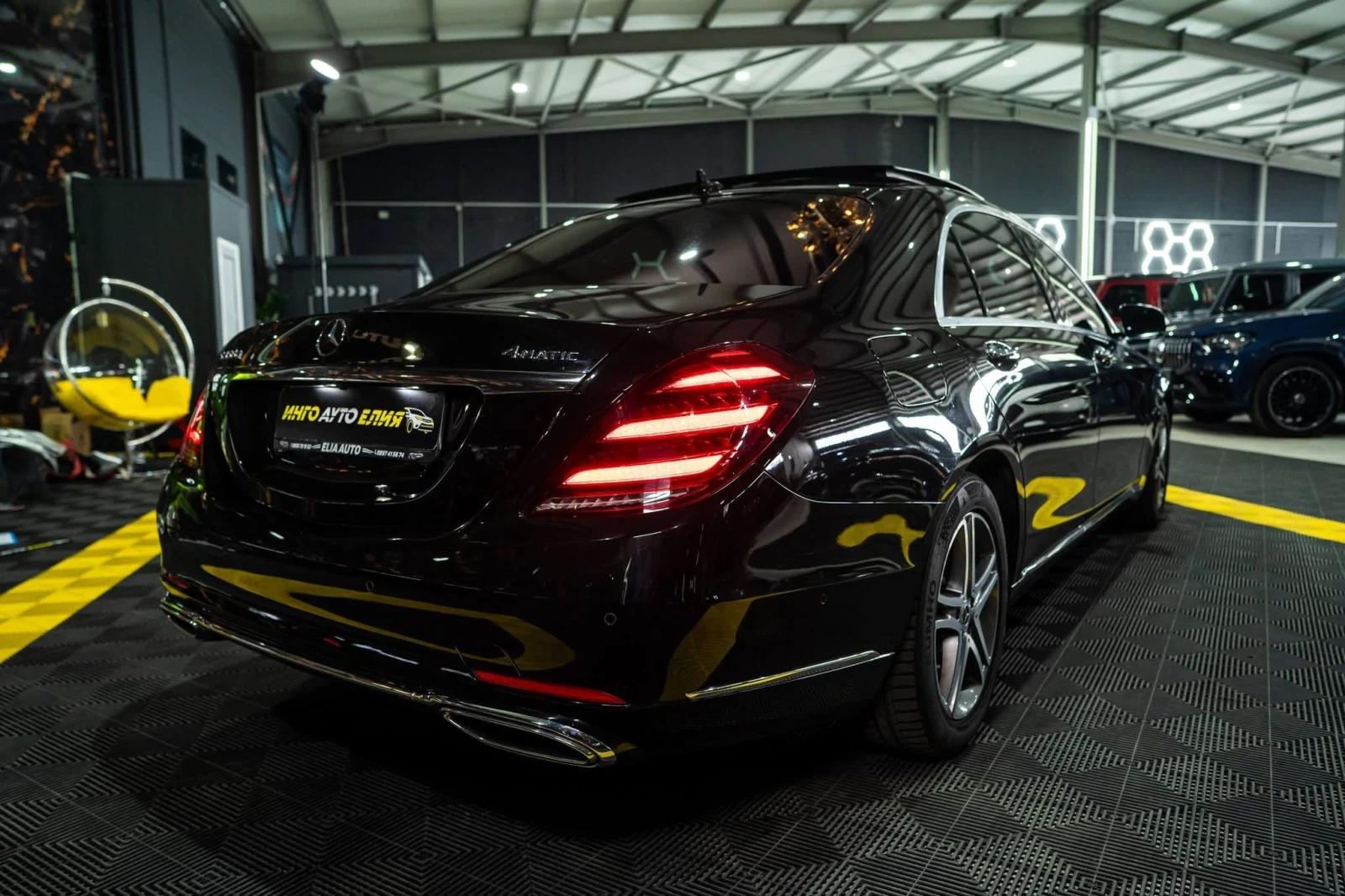 Mercedes-Benz S 350 D LONG 4MATIC AMG LINE LED BURM ПАНО ЛИЗИНГ 100%, снимка 9 - Автомобили и джипове - 55232499