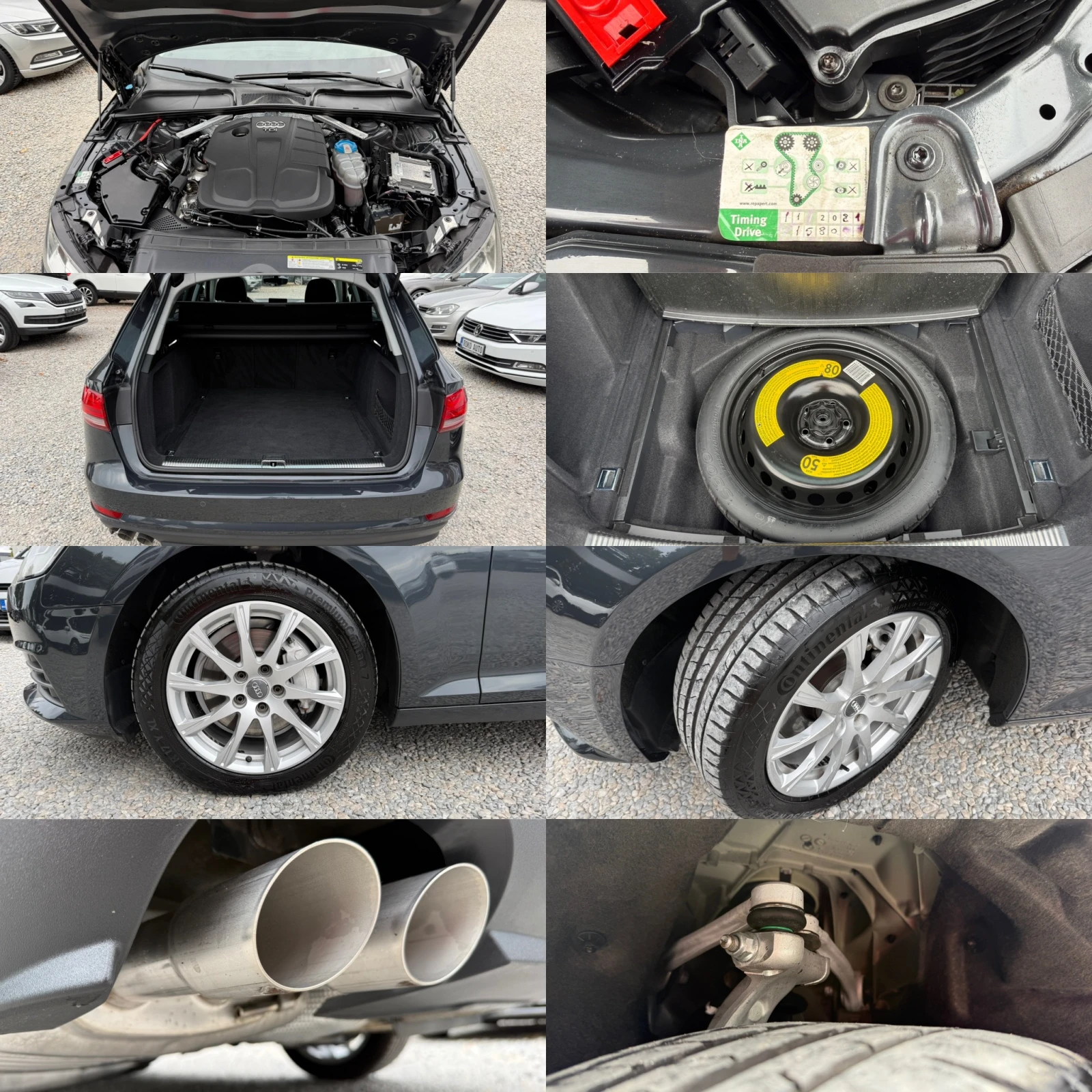 Audi A4 2.0TDI/190к.с./NAVI/АВТОМАТ-F1/, снимка 16 - Автомобили и джипове - 55544822