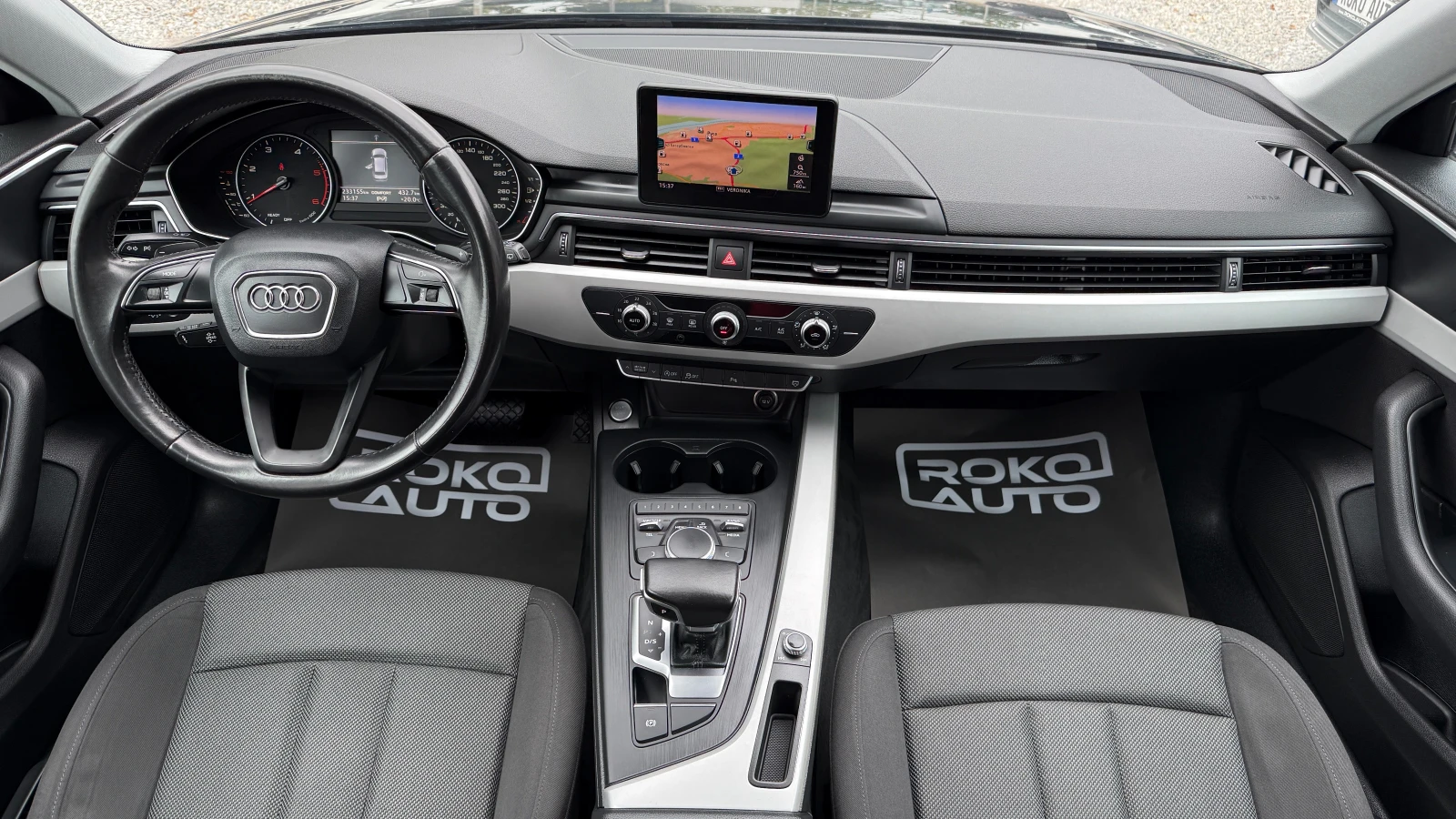 Audi A4 2.0TDI/190к.с./NAVI/АВТОМАТ-F1/, снимка 10 - Автомобили и джипове - 55544822