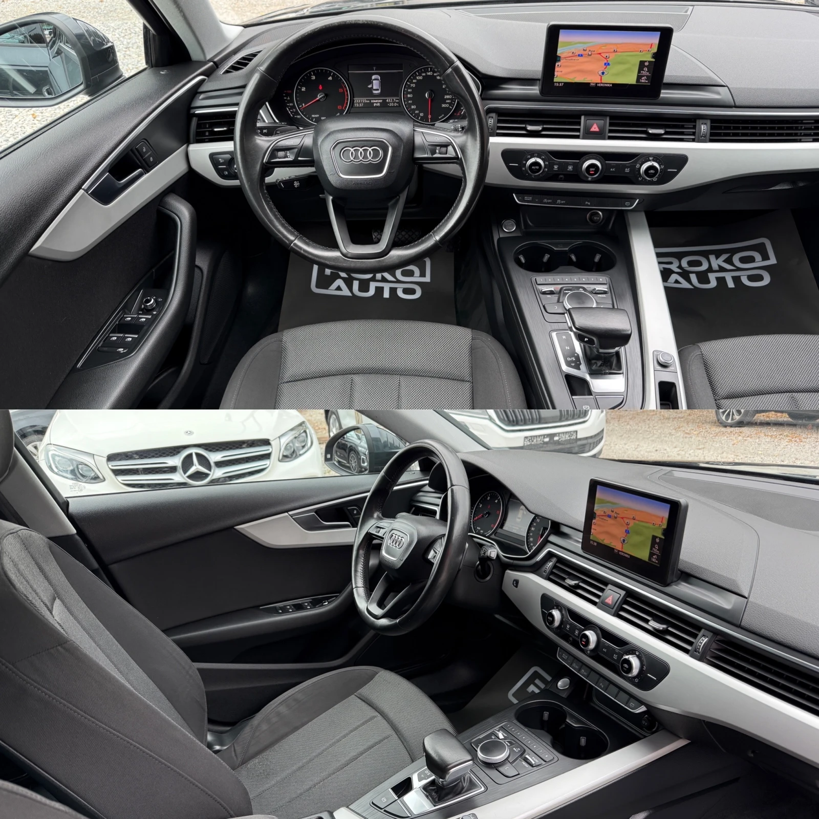 Audi A4 2.0TDI/190к.с./NAVI/АВТОМАТ-F1/, снимка 11 - Автомобили и джипове - 55544822