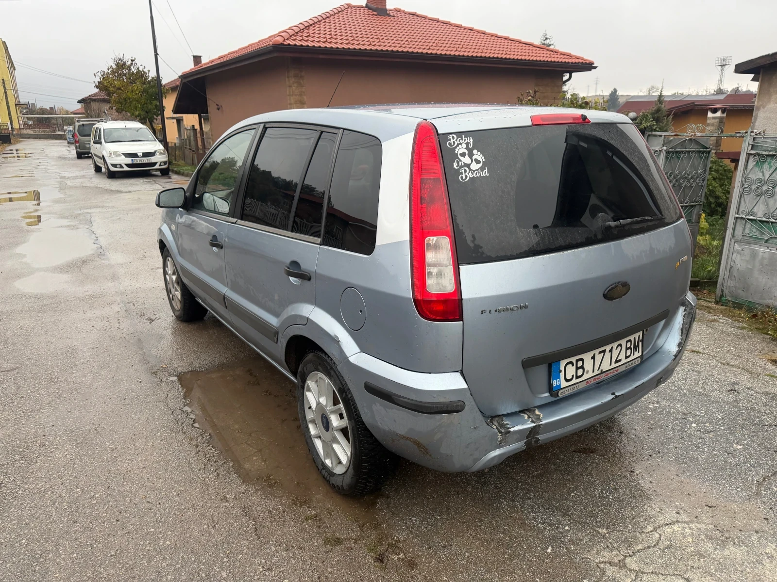Ford Fusion 1.4 TDCI, снимка 3 - Автомобили и джипове - 56750544