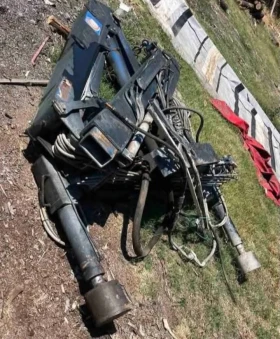 Mercedes-Benz 1017  Кран HMF 863  K1 5.7метра - изображение 1